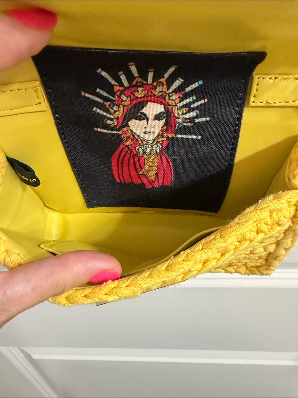 Kooreloo yellow Ibiza Mini Bag - Picture 7 of 11